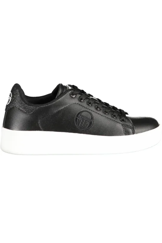 Chic Black Embroidered Sports Sneakers sold by Louxly