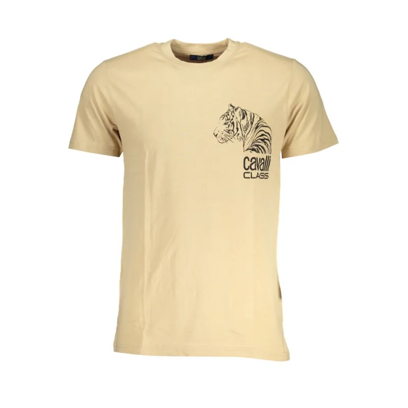 Beige Cotton T-Shirt sold by Louxly