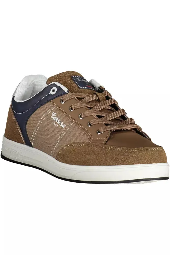 Brown Polyethylene Men Sneaker sold by Louxly product image thumbnail 2