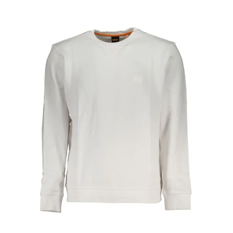 White Cotton Sweater sold by Louxly