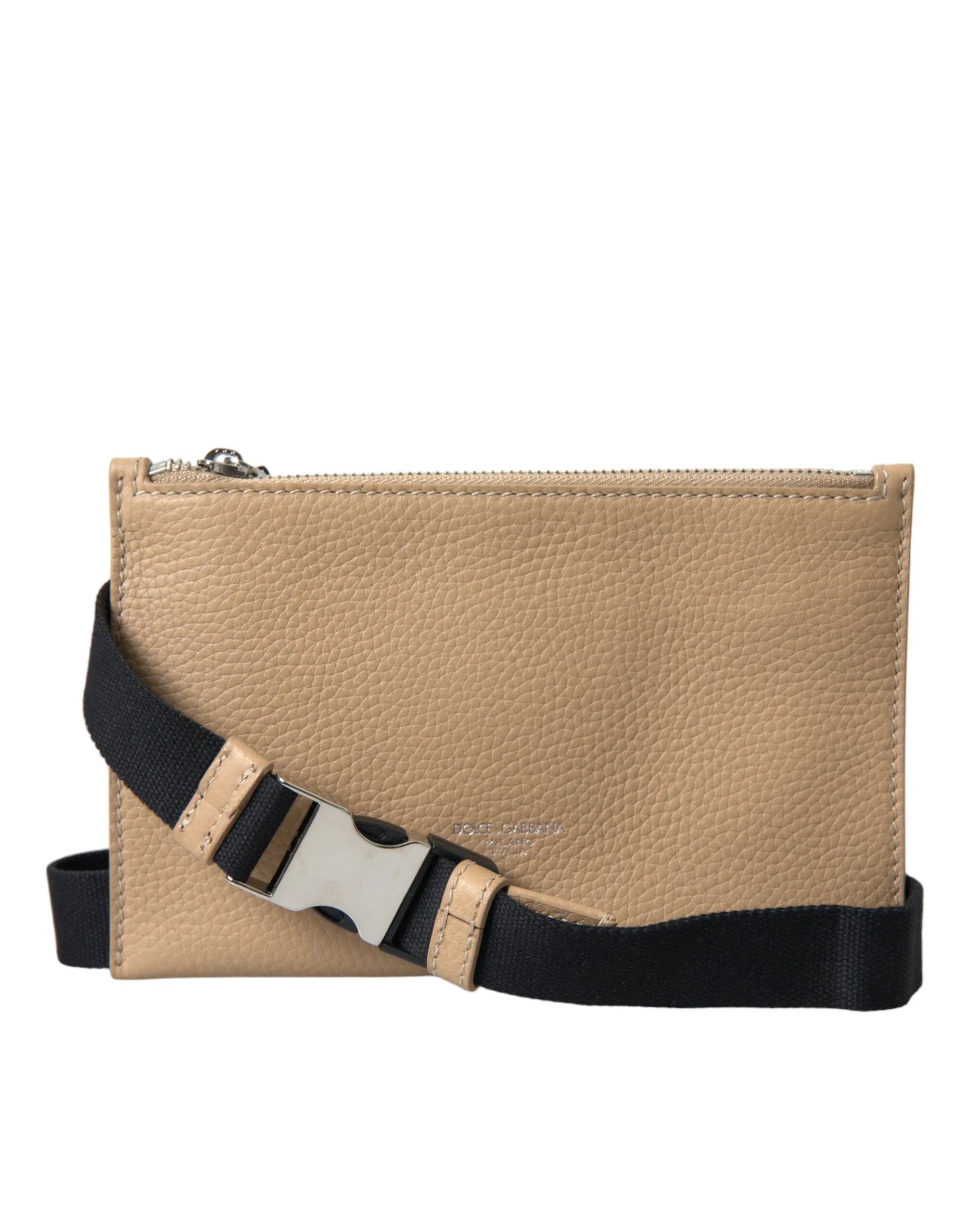 Elegance Redefined Beige Leather Belt Bag sold by Louxly