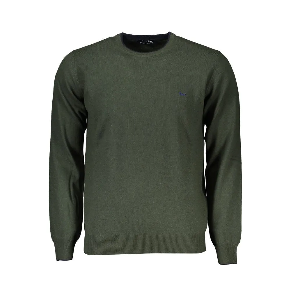Chic Green Crew Neck Designer Sweater sold by Louxly