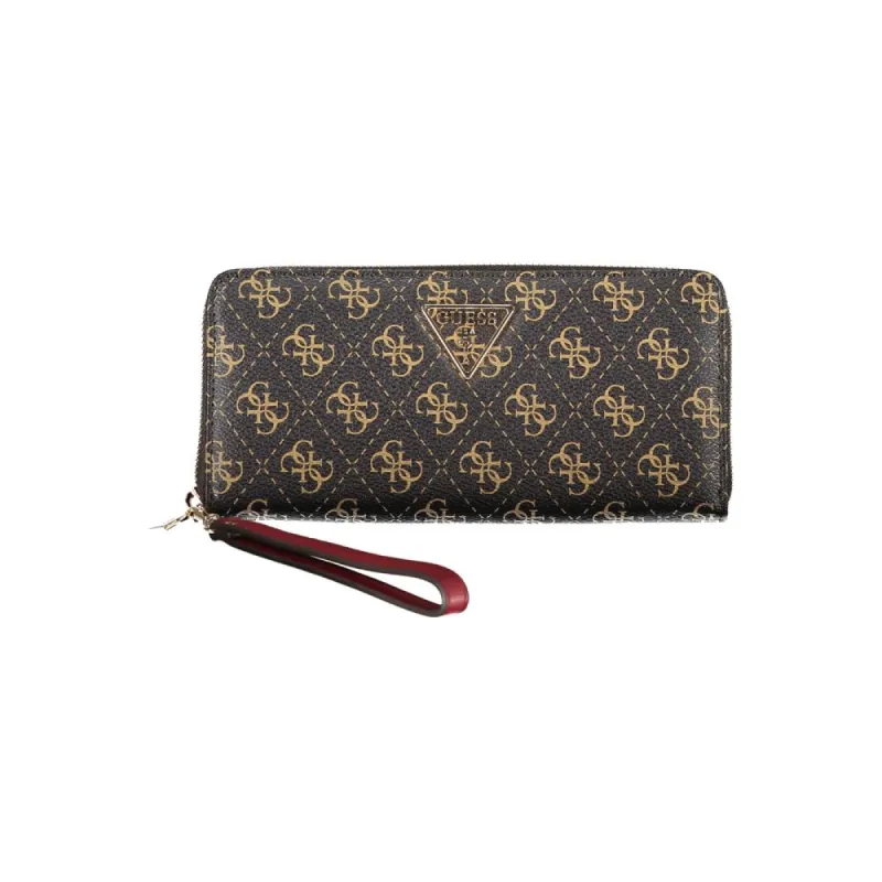 Chic Brown Multi-Compartment Wallet sold by Louxly