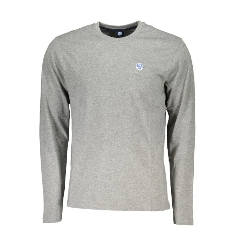 Gray Cotton T-Shirt sold by Louxly