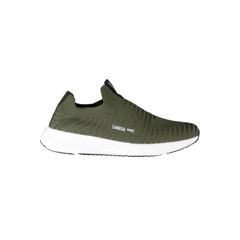 Green Polyester Sneaker made by Carrera