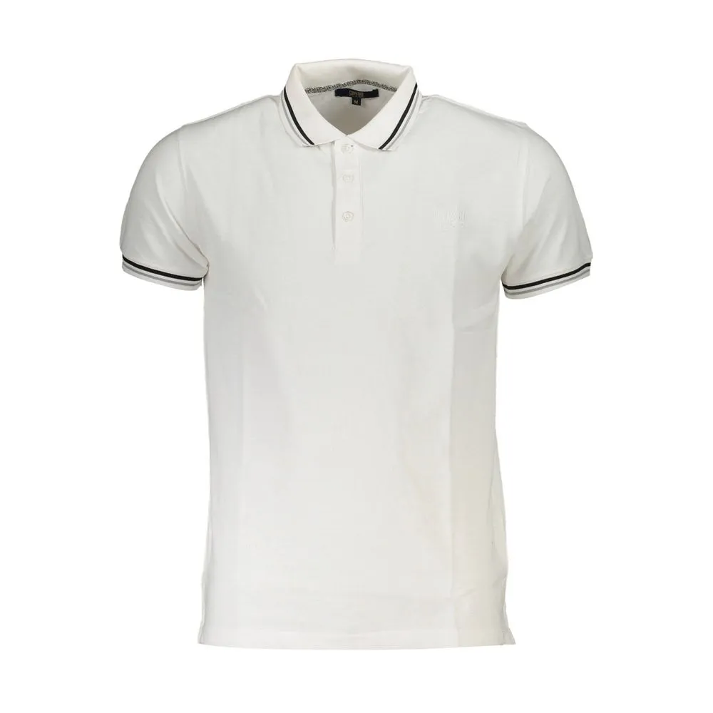 White Cotton Polo Shirt sold by Louxly