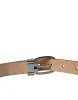Elegant Dark Brown Calf Leather Belt sold by Louxly