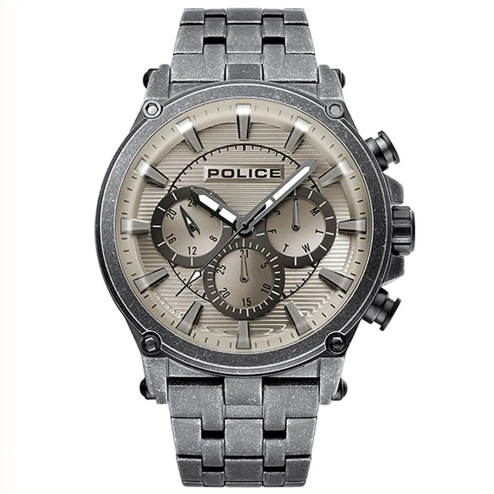 Silver Men Watch sold by Louxly