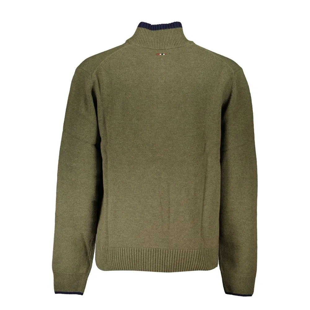 Green Fabric Men Sweater sold by Louxly product image thumbnail 2