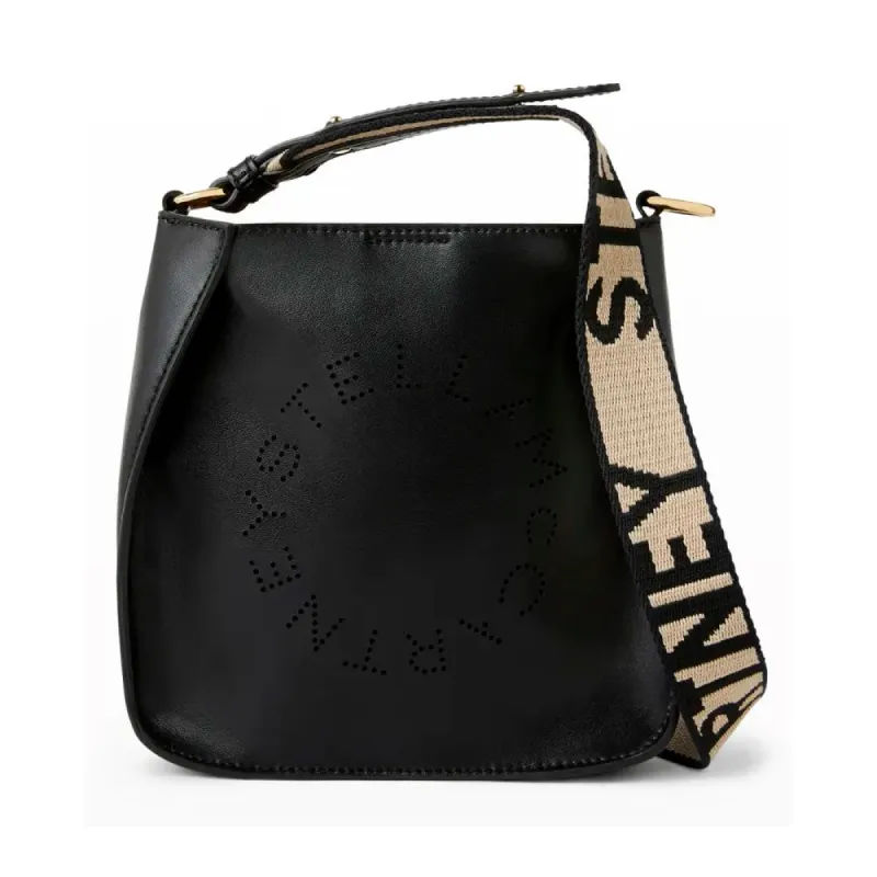 Black Polyethylene Crossbody Bag sold by Louxly