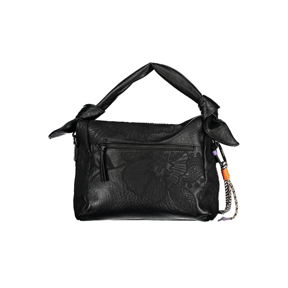 Black Polyethylene Handbag sold by Louxly product image thumbnail 2