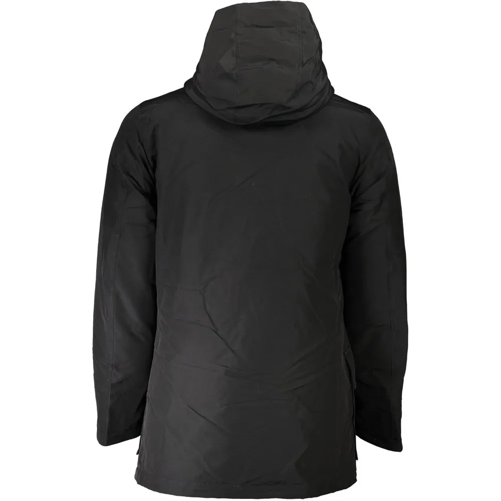 Black Cotton Jacket sold by Louxly product image thumbnail 2