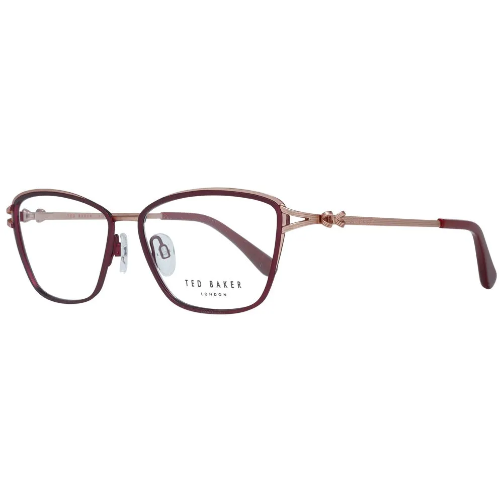 Burgundy Women Optical Frames sold by Louxly