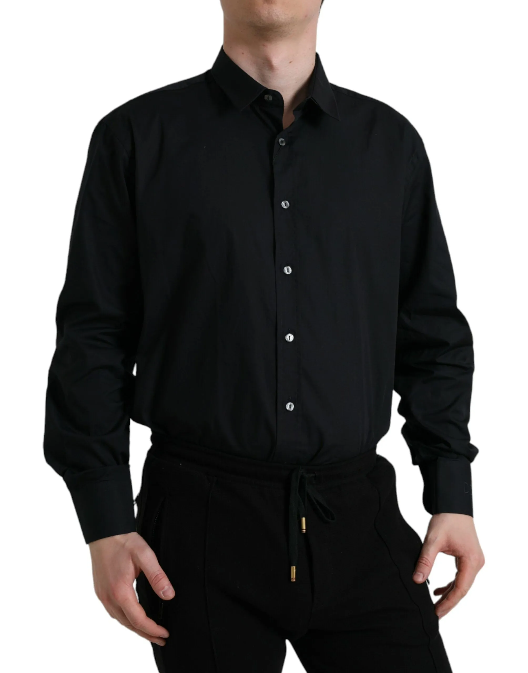 Exquisite Slim Fit Italian Dress Shirt sold by Louxly product image thumbnail 2