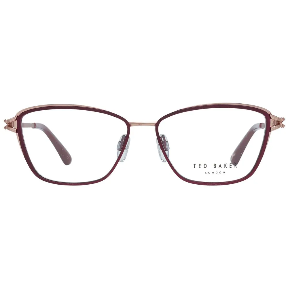 Burgundy Women Optical Frames sold by Louxly product image thumbnail 2