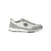 White Polyester Sneaker sold by Louxly