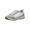 White Polyester Sneaker sold by Louxly