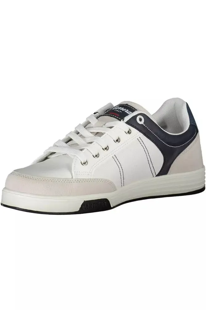 White Polyethylene Men Sneaker sold by Louxly product image thumbnail 3