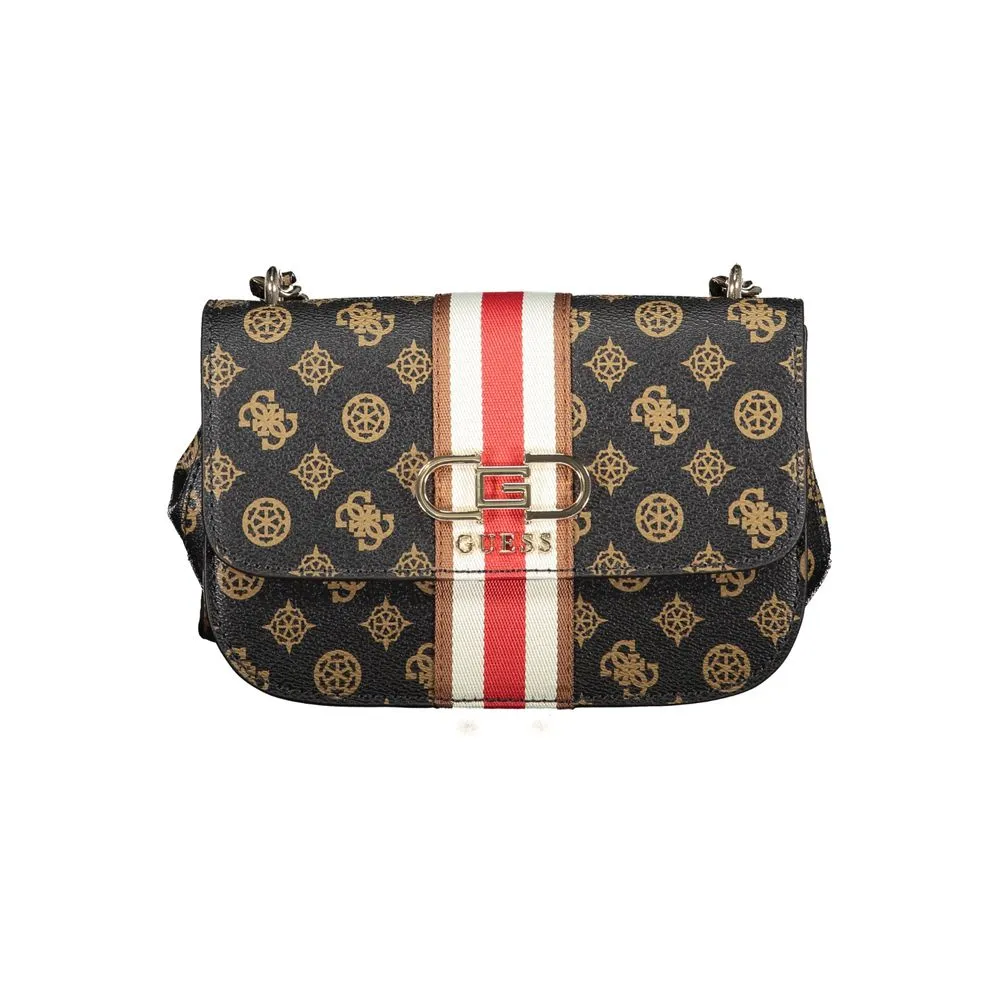 Brown Polyethylene Handbag sold by Louxly