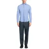Elegant Light Blue Cotton Shirt sold by Louxly