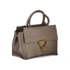 Brown Leather Handbag sold by Louxly