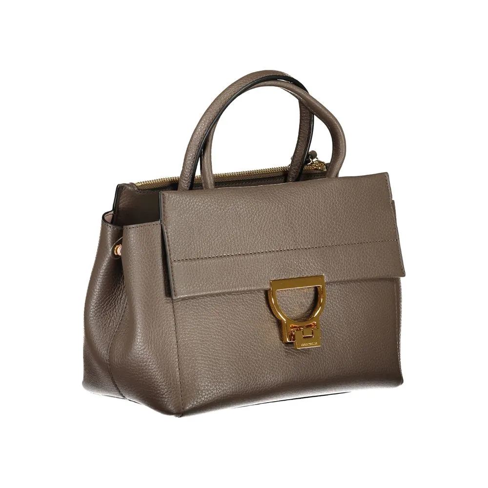 Brown Leather Handbag sold by Louxly product image thumbnail 3