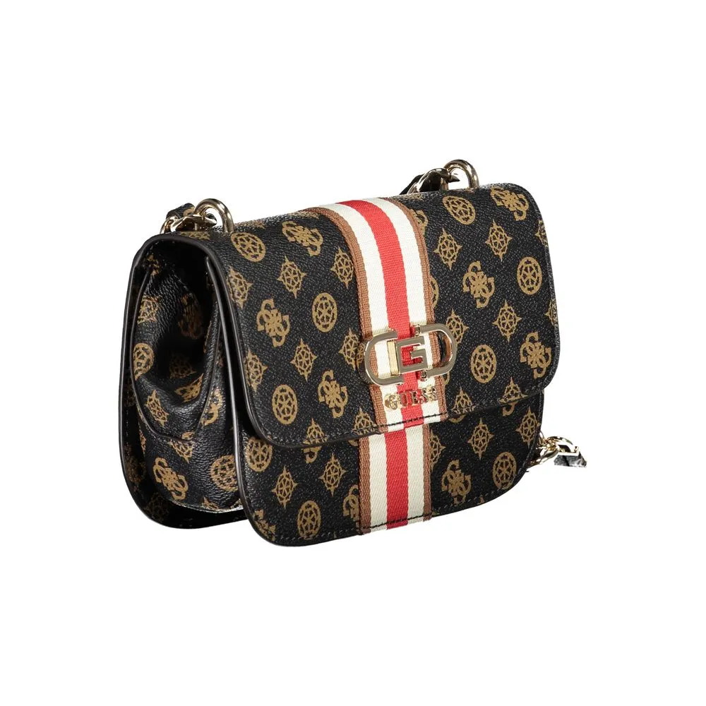 Brown Polyethylene Handbag sold by Louxly product image thumbnail 3