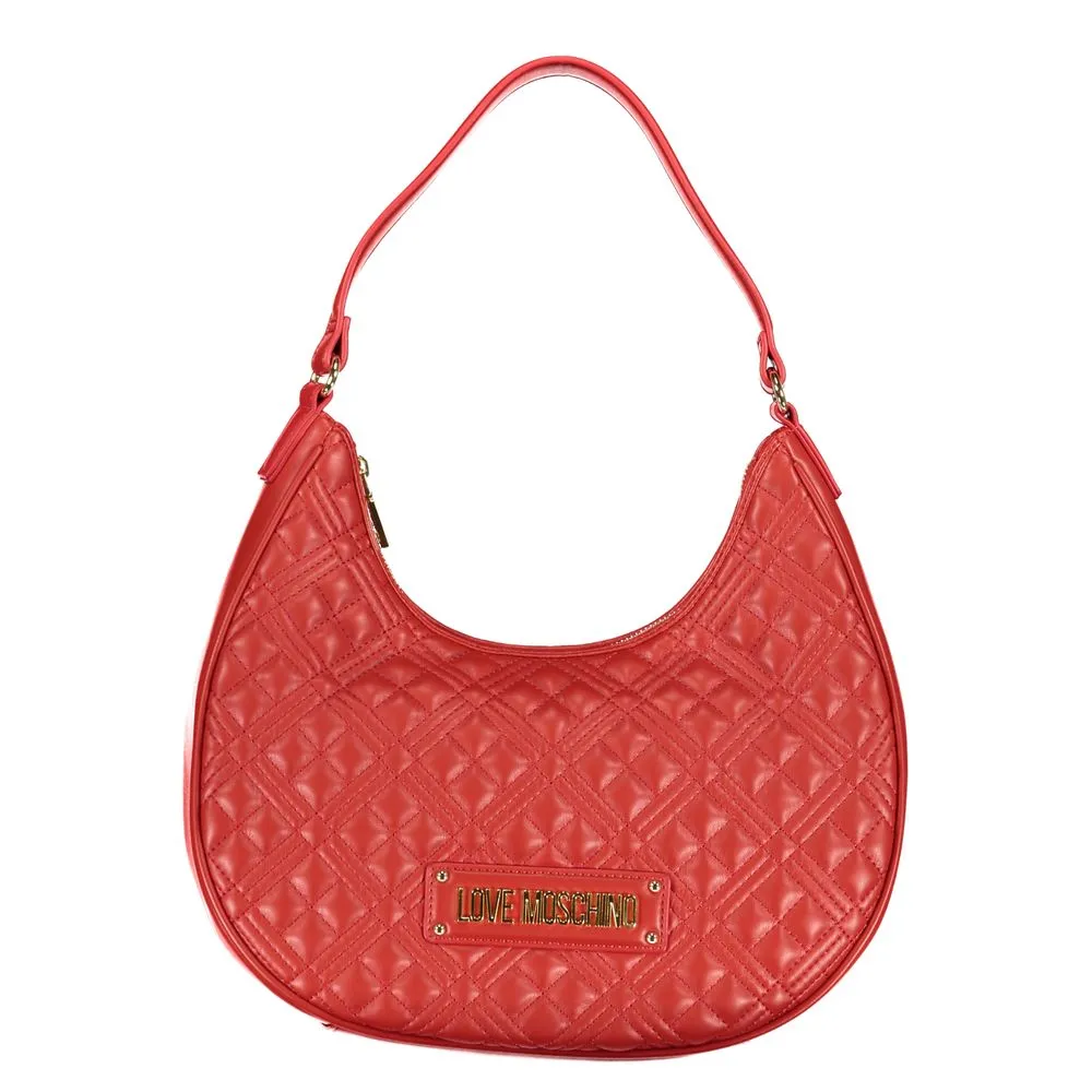 Red Polyethylene Handbag sold by Louxly