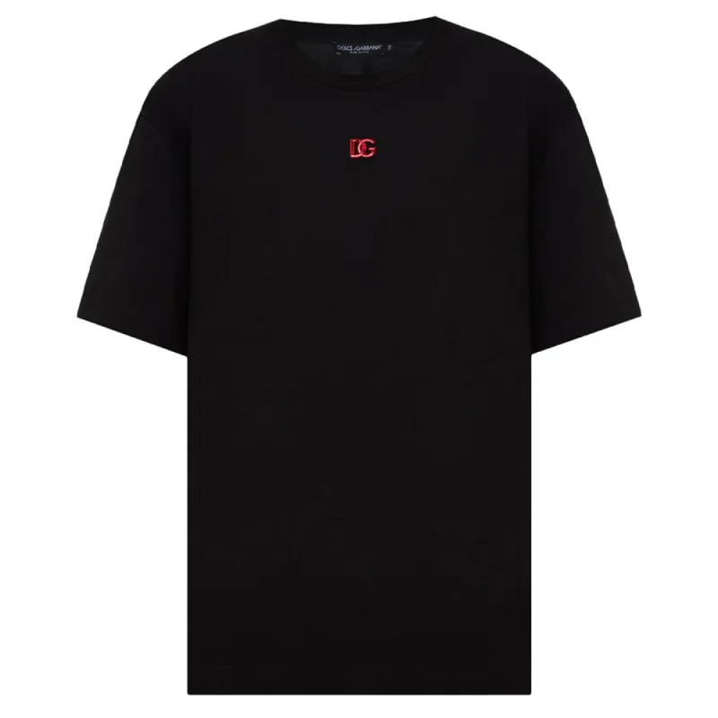 Black Cotton T-Shirt sold by Louxly