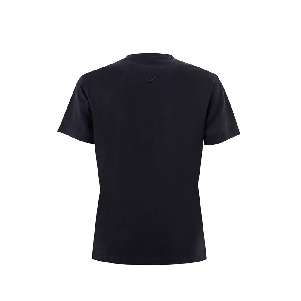 Elegant Cotton Tee in Timeless Black sold by Louxly product image thumbnail 2