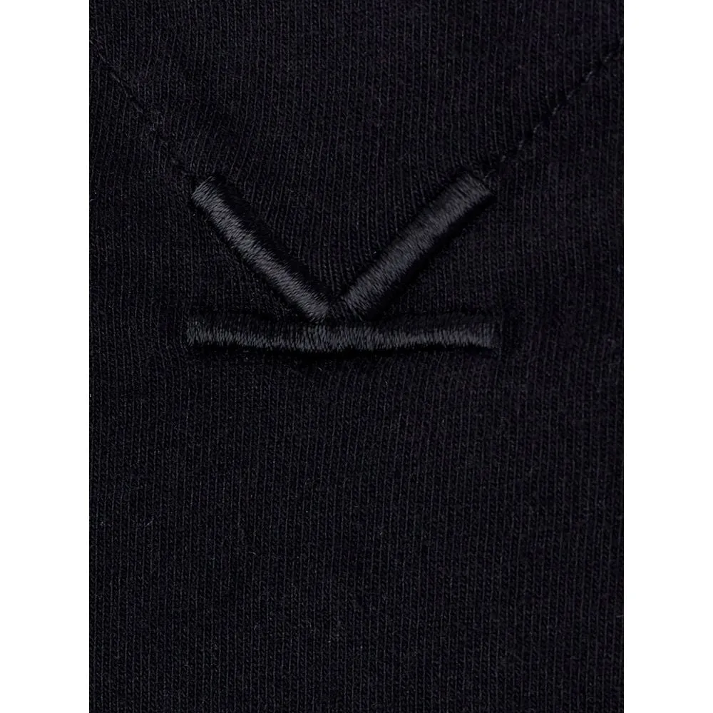 Elegant Cotton Tee in Timeless Black sold by Louxly product image thumbnail 4