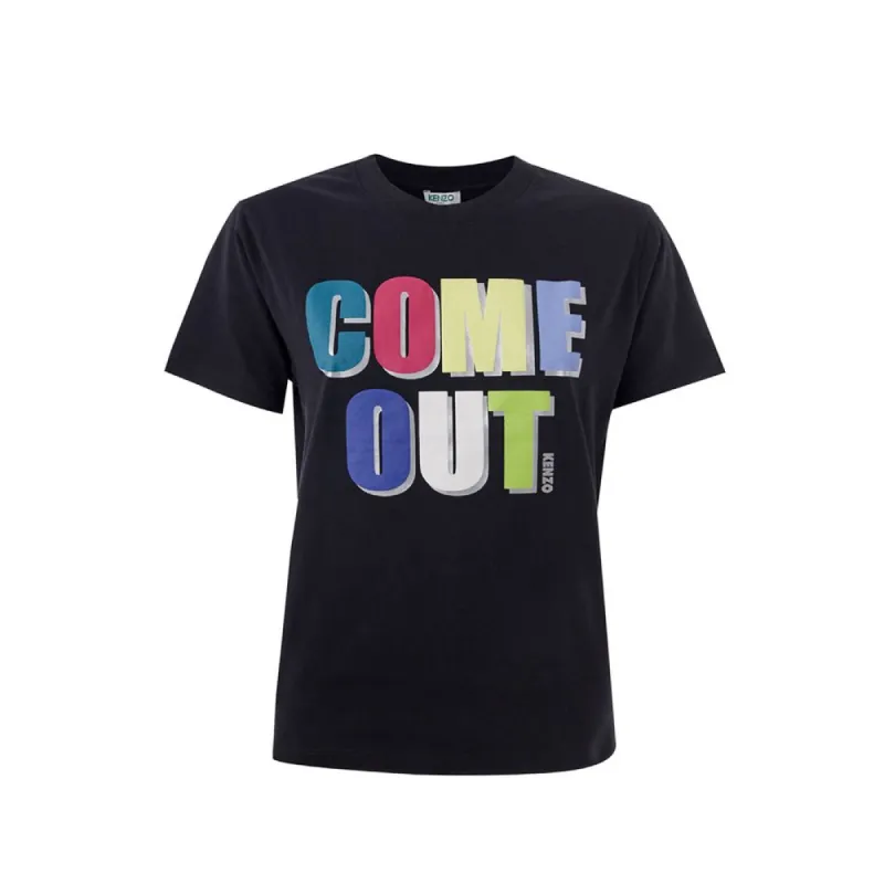 Elegant Cotton Tee in Timeless Black sold by Louxly