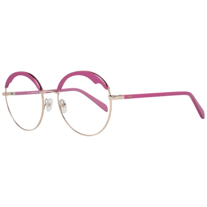 Rose Gold Women Optical Frames made by Emilio Pucci