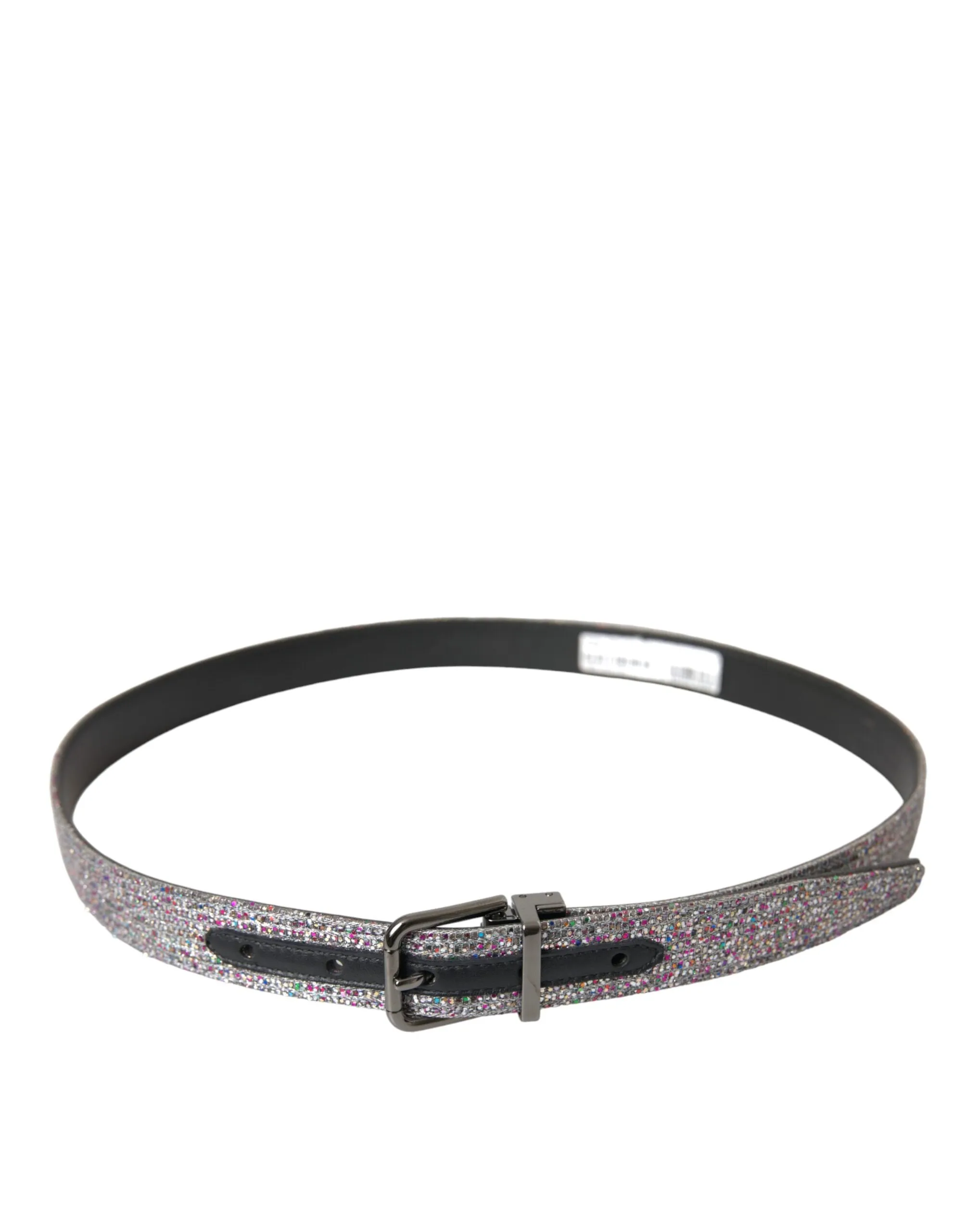 Multicolor Embellished Silver Metal Buckle Belt sold by Louxly product image thumbnail 2