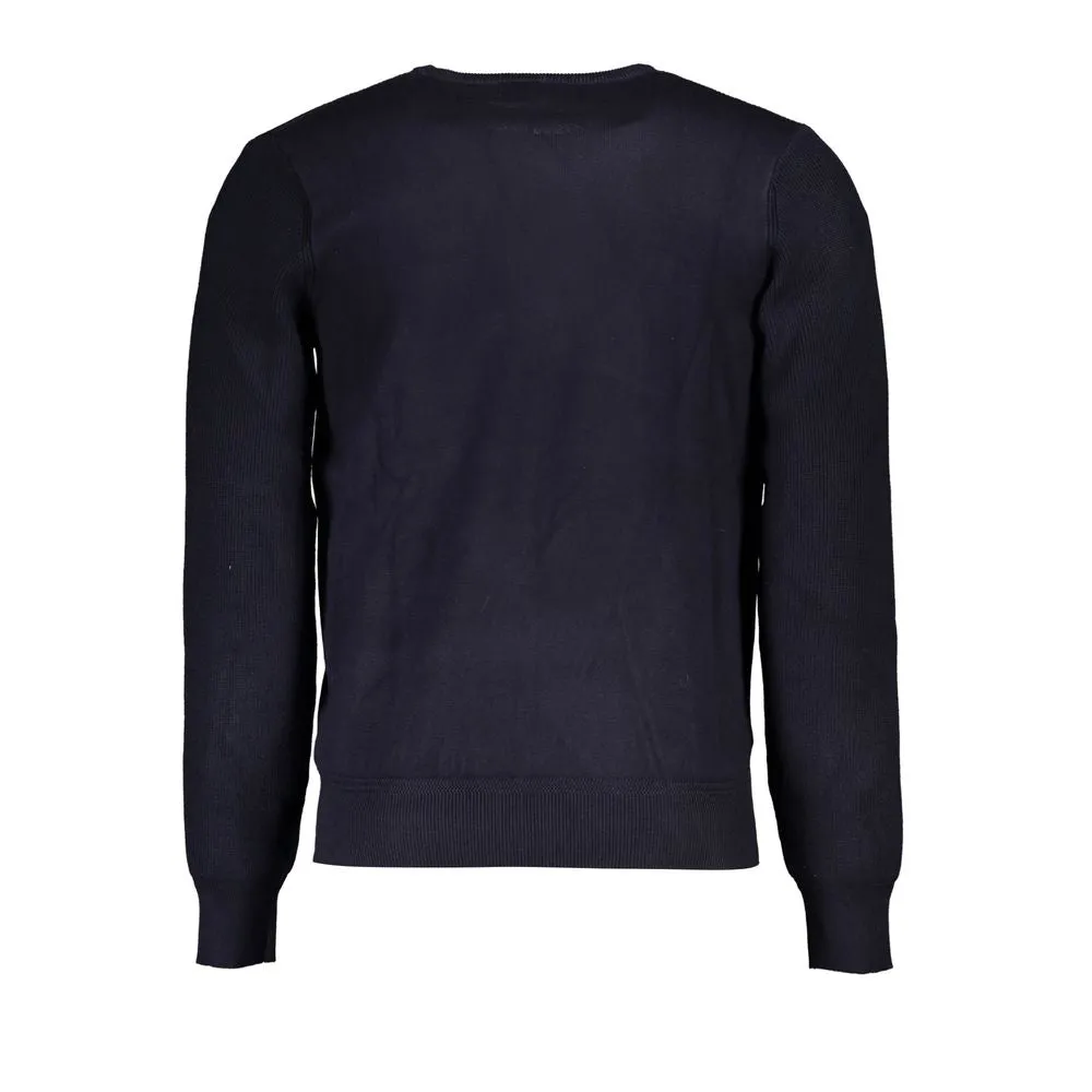 Elegant Crew Neck Sweater with Contrast Details sold by Louxly product image thumbnail 2