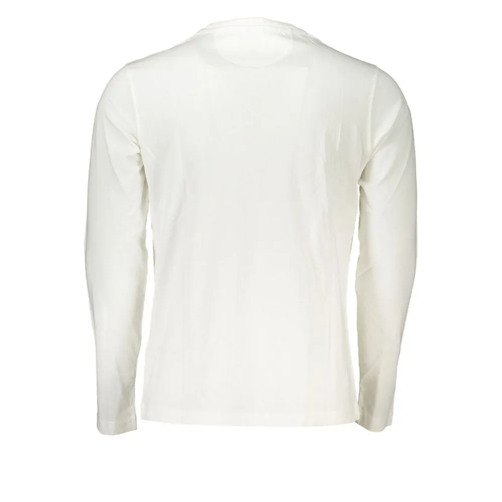 Chic Crew Neck Embroidered White Tee sold by Louxly product image thumbnail 2