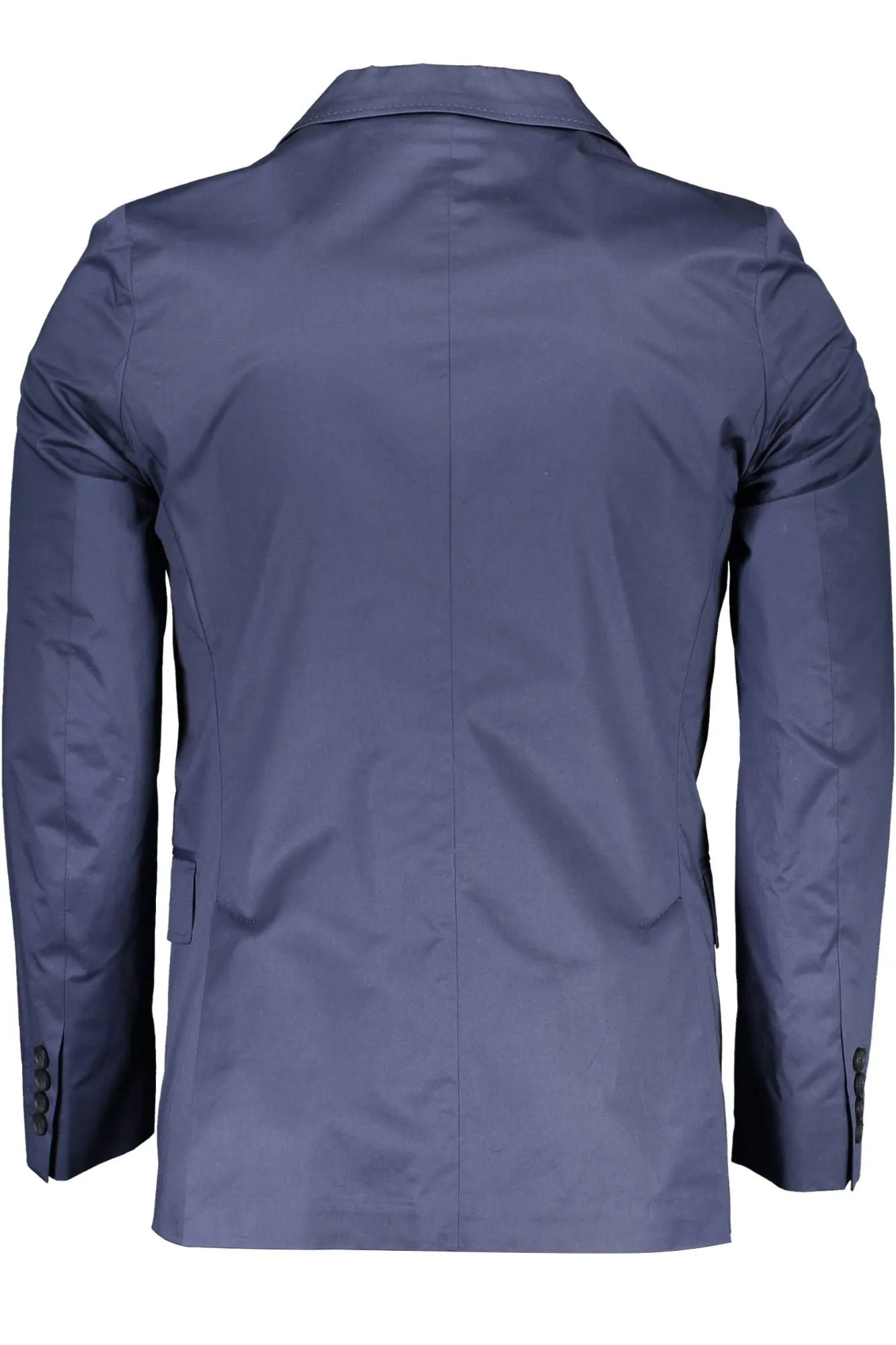 Blue Cotton Men Jacket sold by Louxly product image thumbnail 2