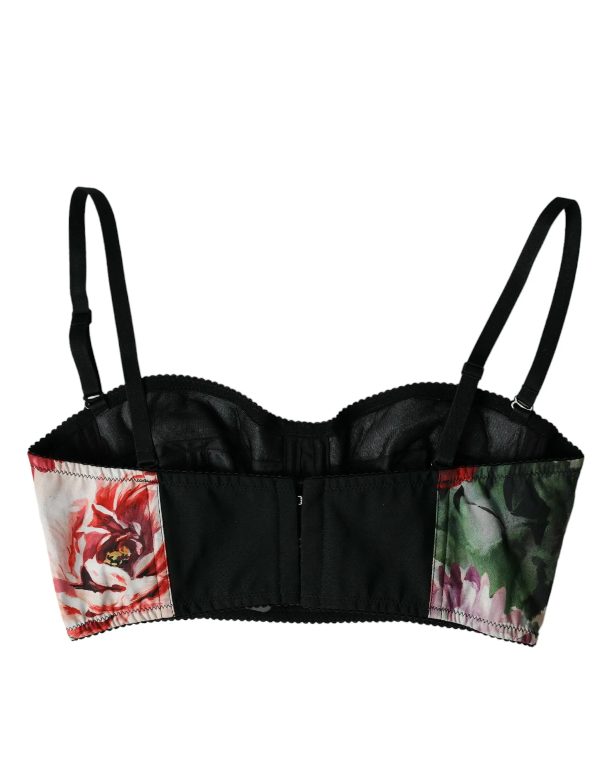 Multicolor Floral Bustier Crop Top sold by Louxly product image thumbnail 3