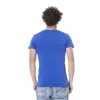 Blue Cotton T-Shirt sold by Louxly