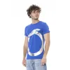 Blue Cotton T-Shirt sold by Louxly