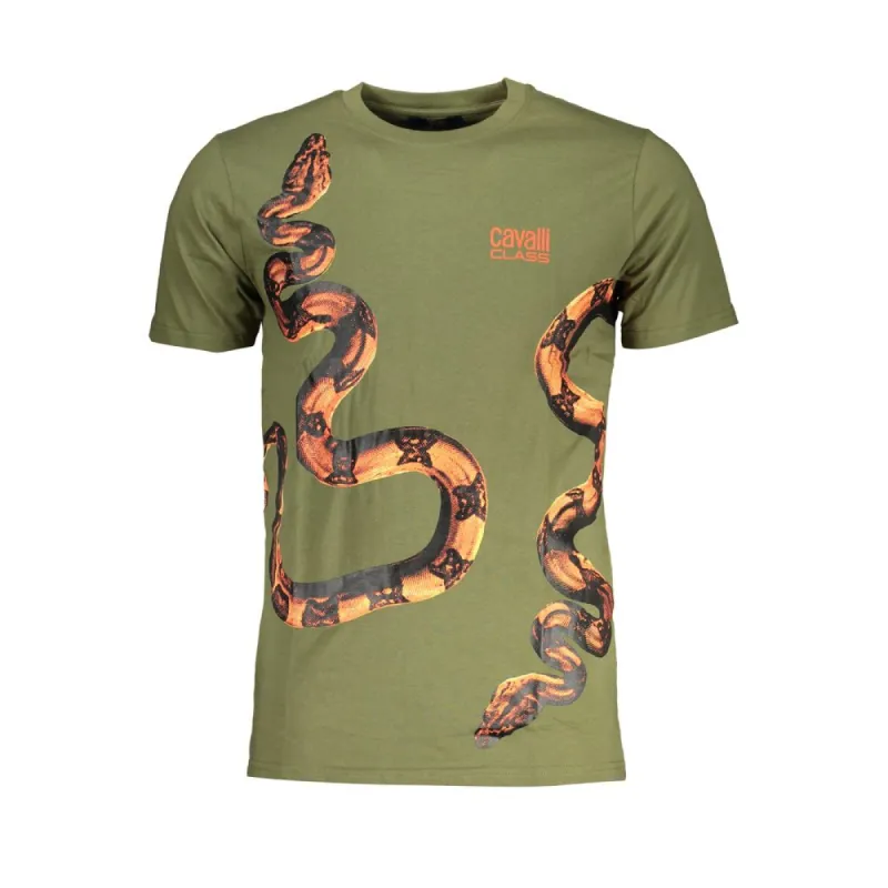 Green Cotton T-Shirt sold by Louxly
