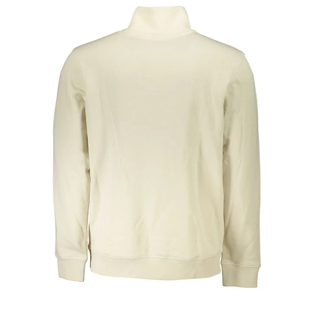 Beige Organic Cotton Half-Zip Sweater sold by Louxly product image thumbnail 2
