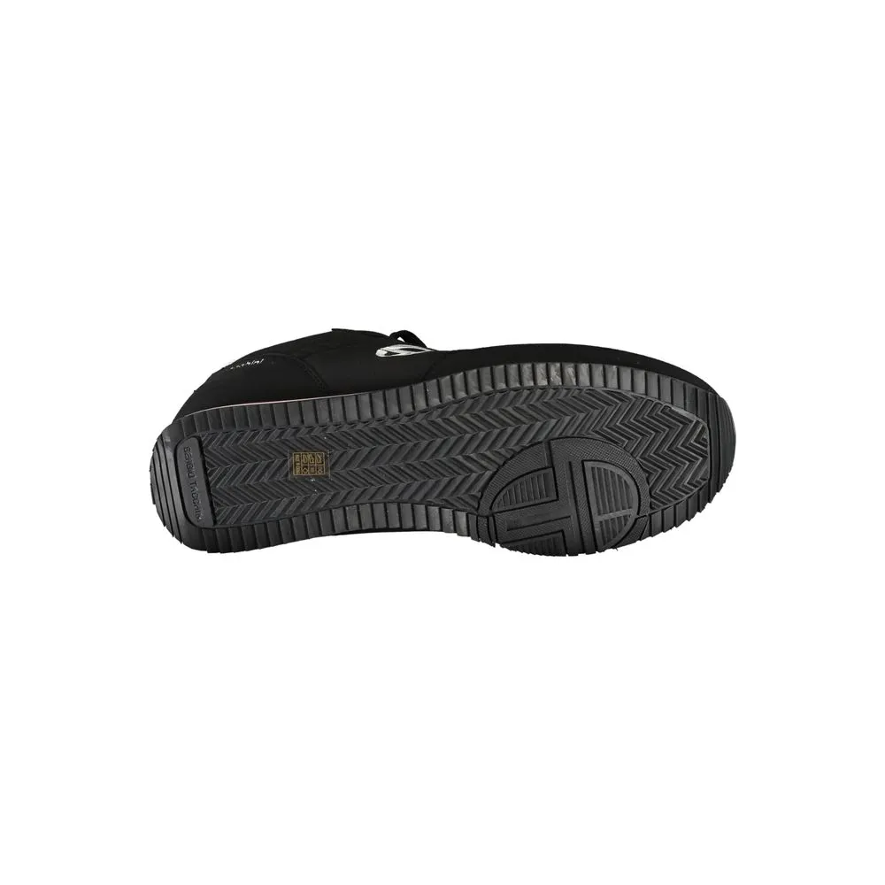 Sleek Black Sneakers with Contrast Details sold by Louxly product image thumbnail 2