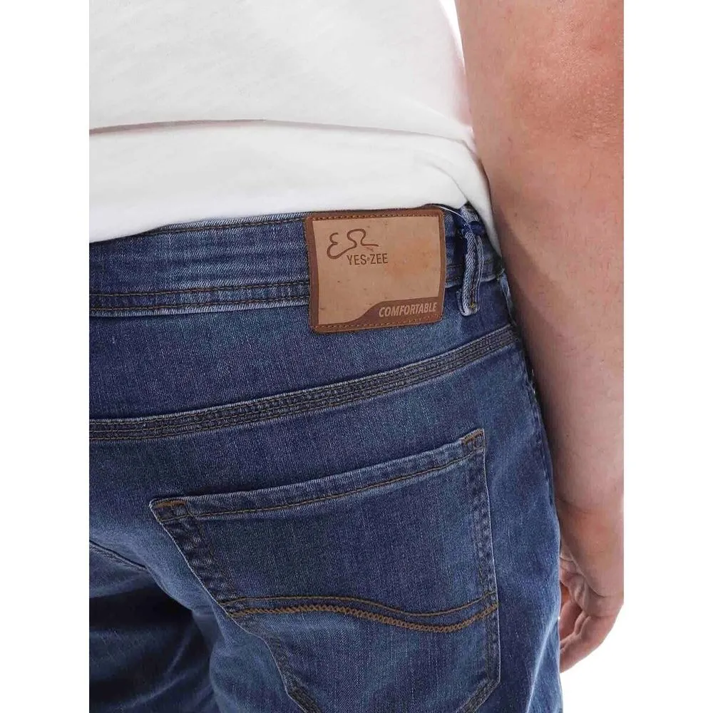 Chic Medium Wash Comfort Denim Jeans sold by Louxly product image thumbnail 4