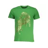 Green Cotton T-Shirt sold by Louxly