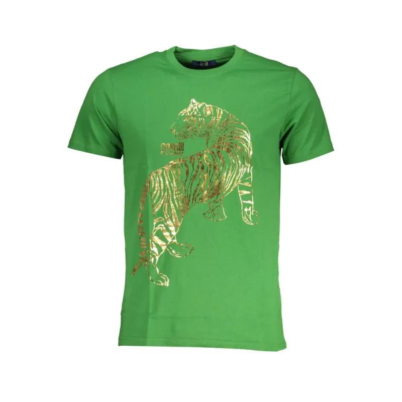 Green Cotton T-Shirt sold by Louxly