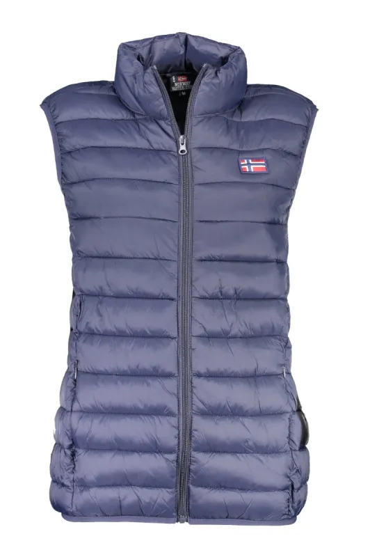 Blue Polyamide Men Jacket sold by Louxly