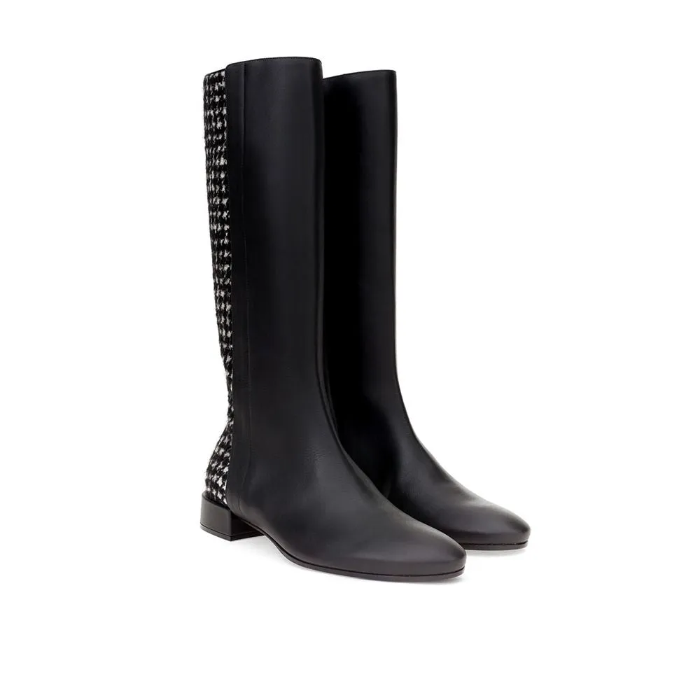 Elegant Black Leather Boots sold by Louxly product image thumbnail 3