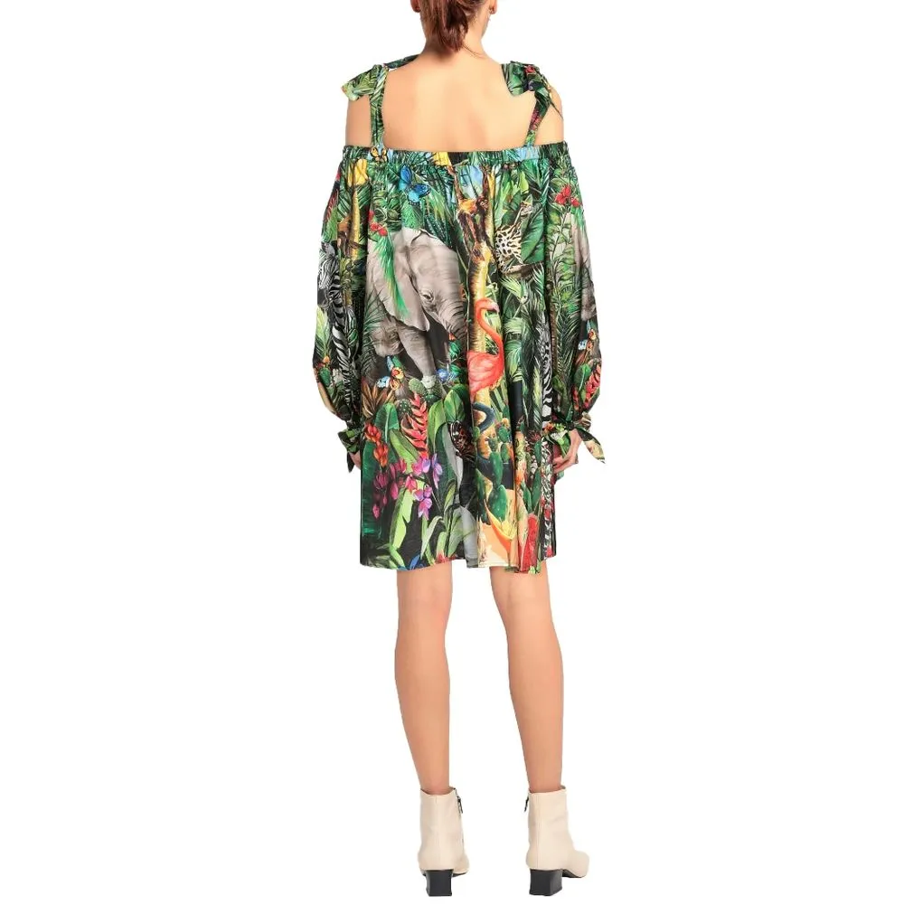 Multicolor Cotton Dress sold by Louxly product image thumbnail 4