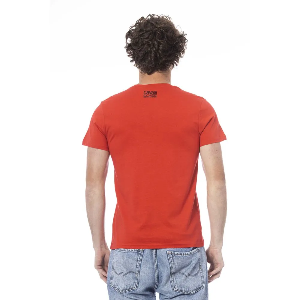 Red Cotton Men T-Shirt sold by Louxly product image thumbnail 3